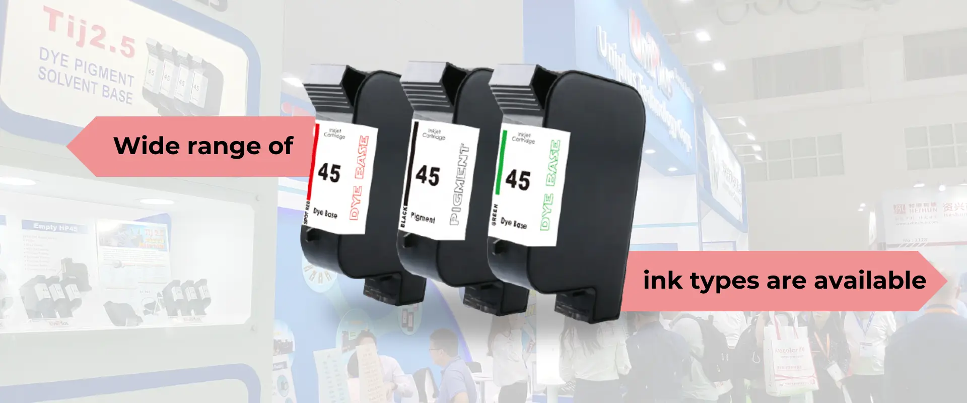 Uniplus supply water and solvent ink cartridge